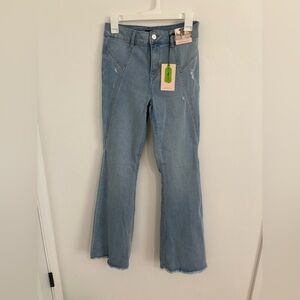 Sincerely Jules Light Wash Flare Jeans Size 27/5